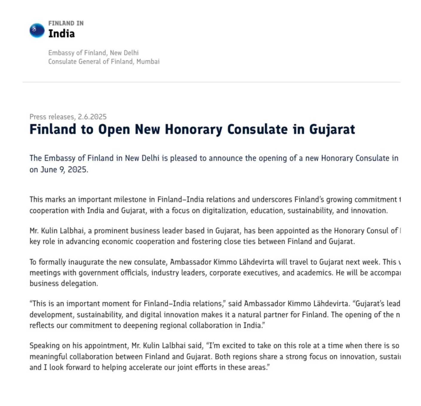 (Source: Finland Embassy)